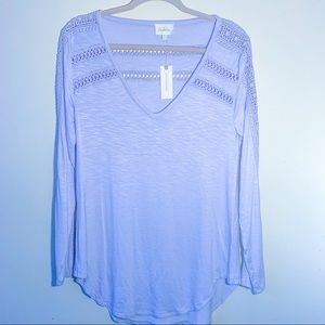 NWT Anthropologie long sleeve shirt